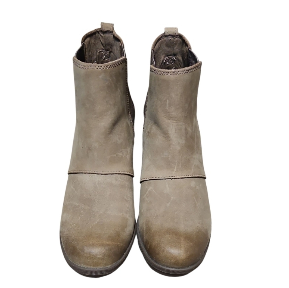 Sorel Joan Of Arctic Wedge II Chelsea Brown Ankle Boots - Picture 6 of 11